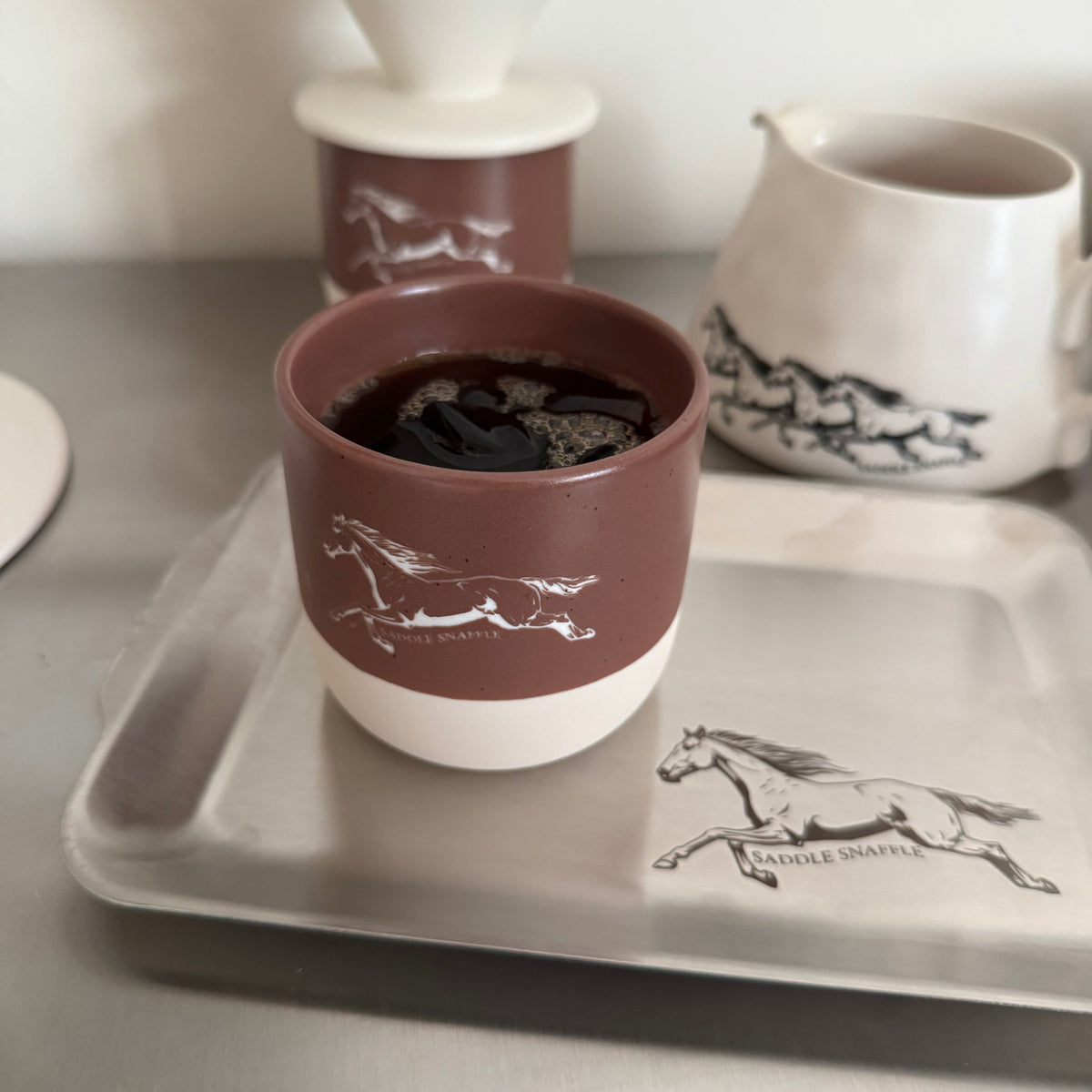 Equestrian Heritage Cup Brown 200 ml