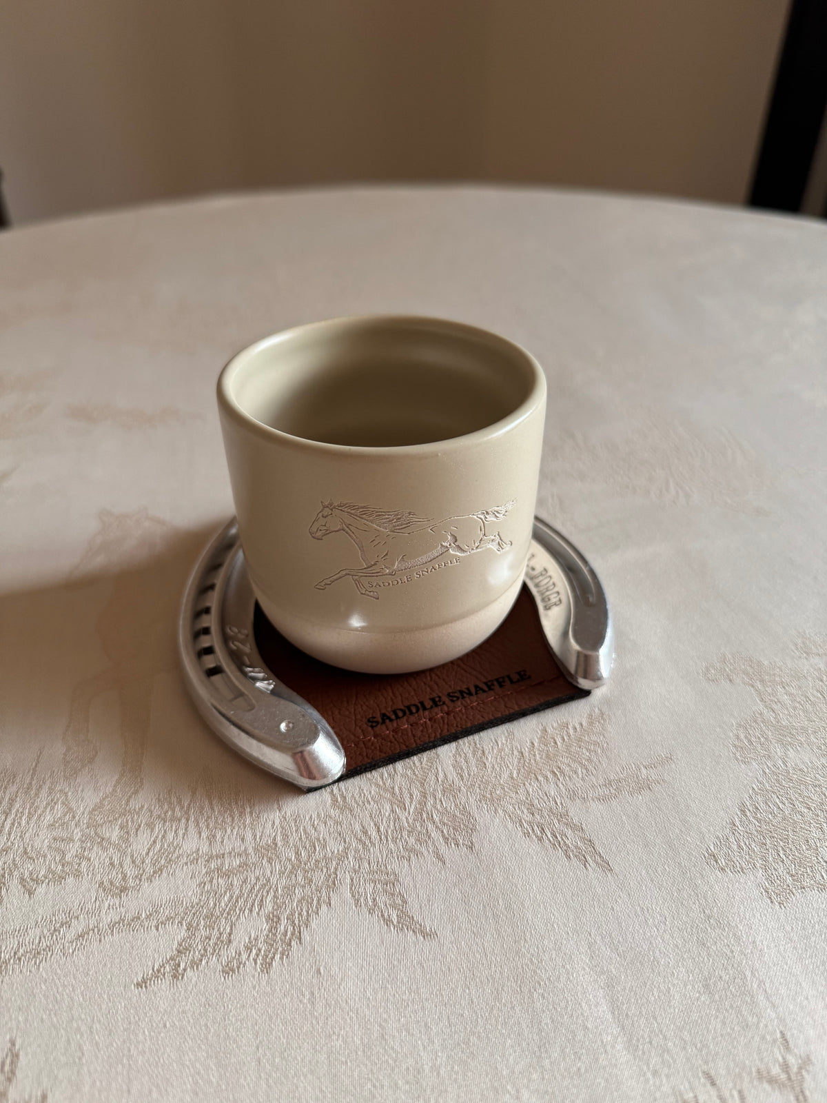 Hoof Leather Coaster