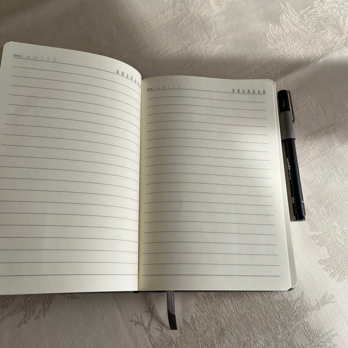 Horse Notebooks Leather Gray
