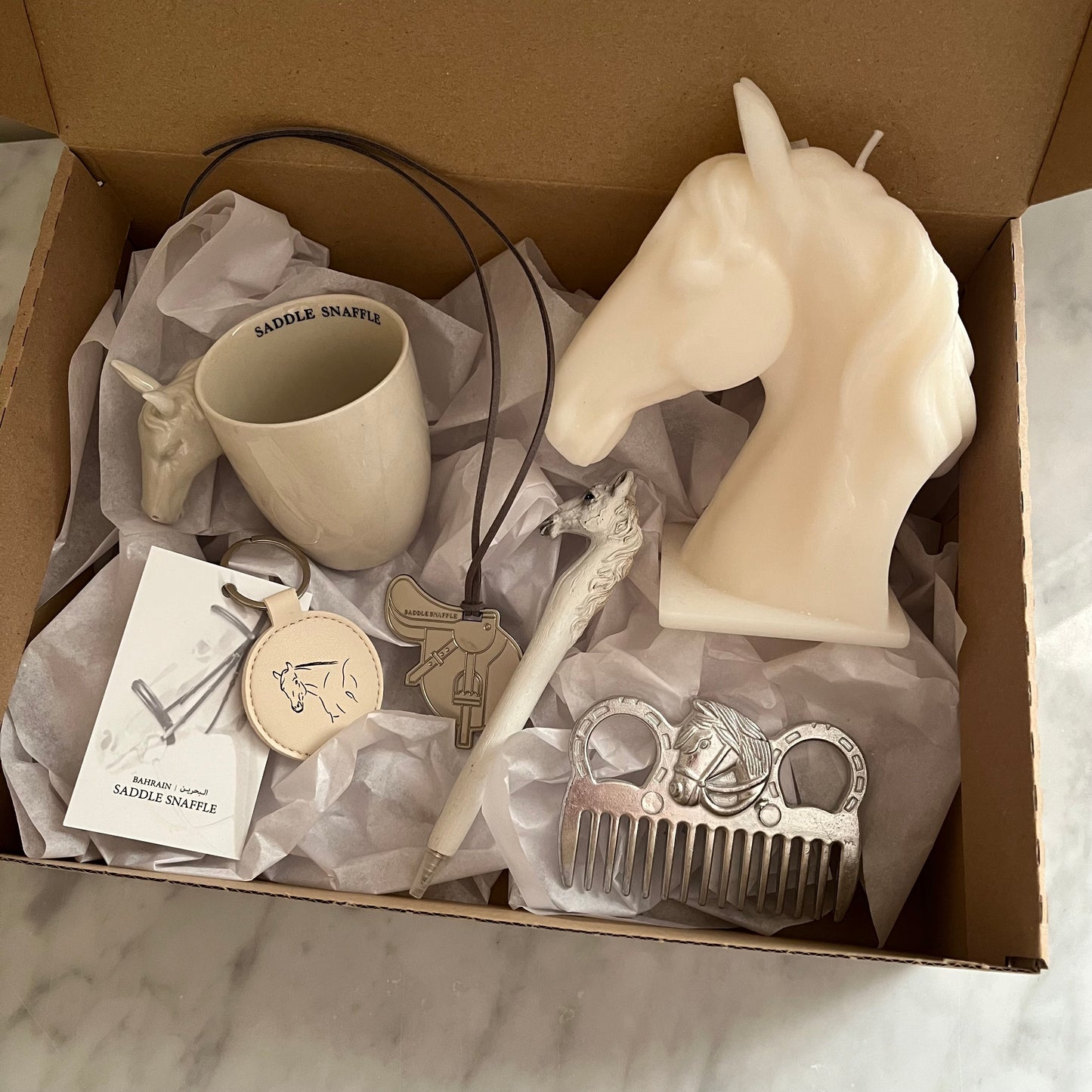 Saddle Snaffle Box