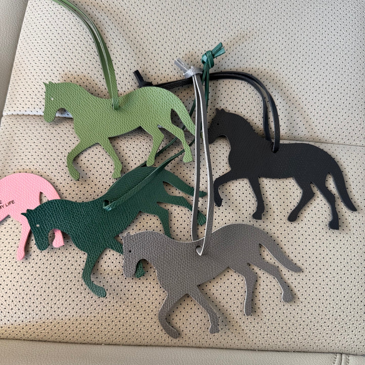 Horse Hanging Car Leather