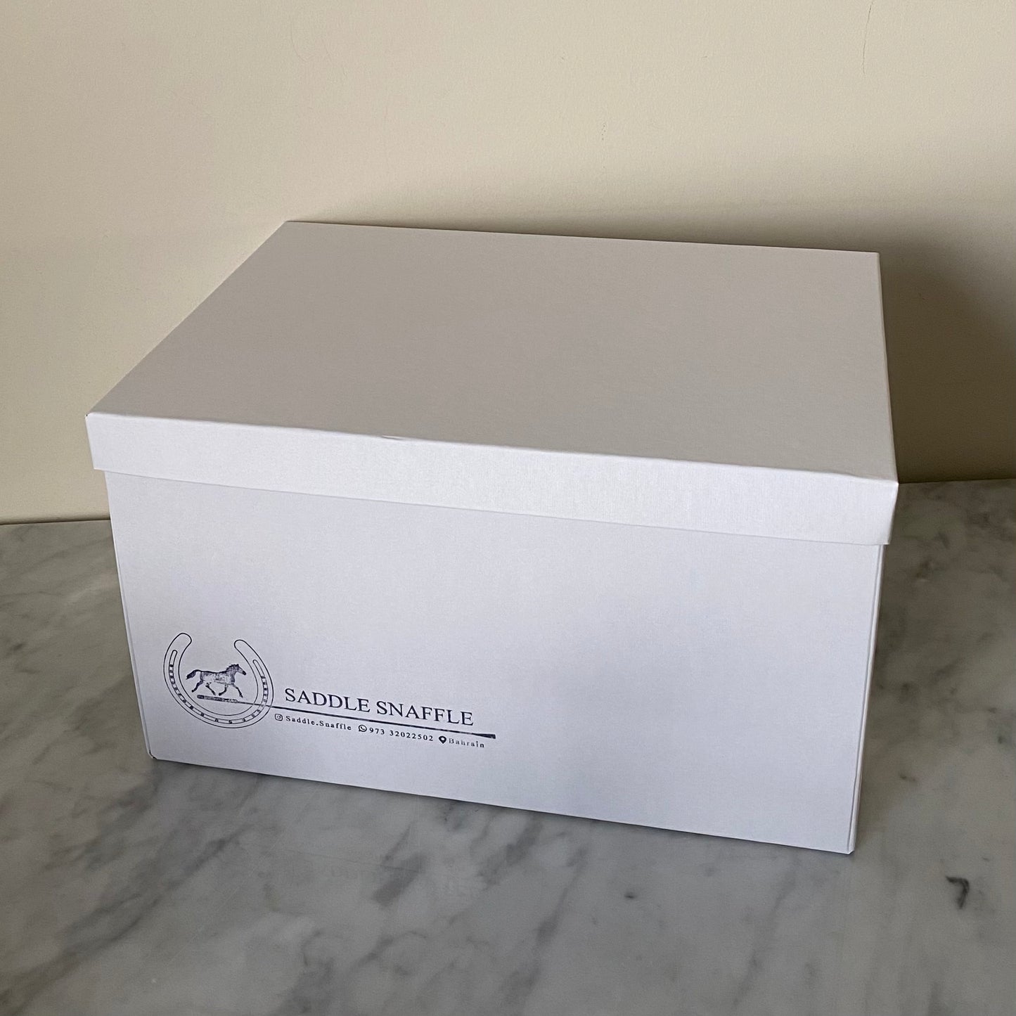 Saddle Snaffle White Box