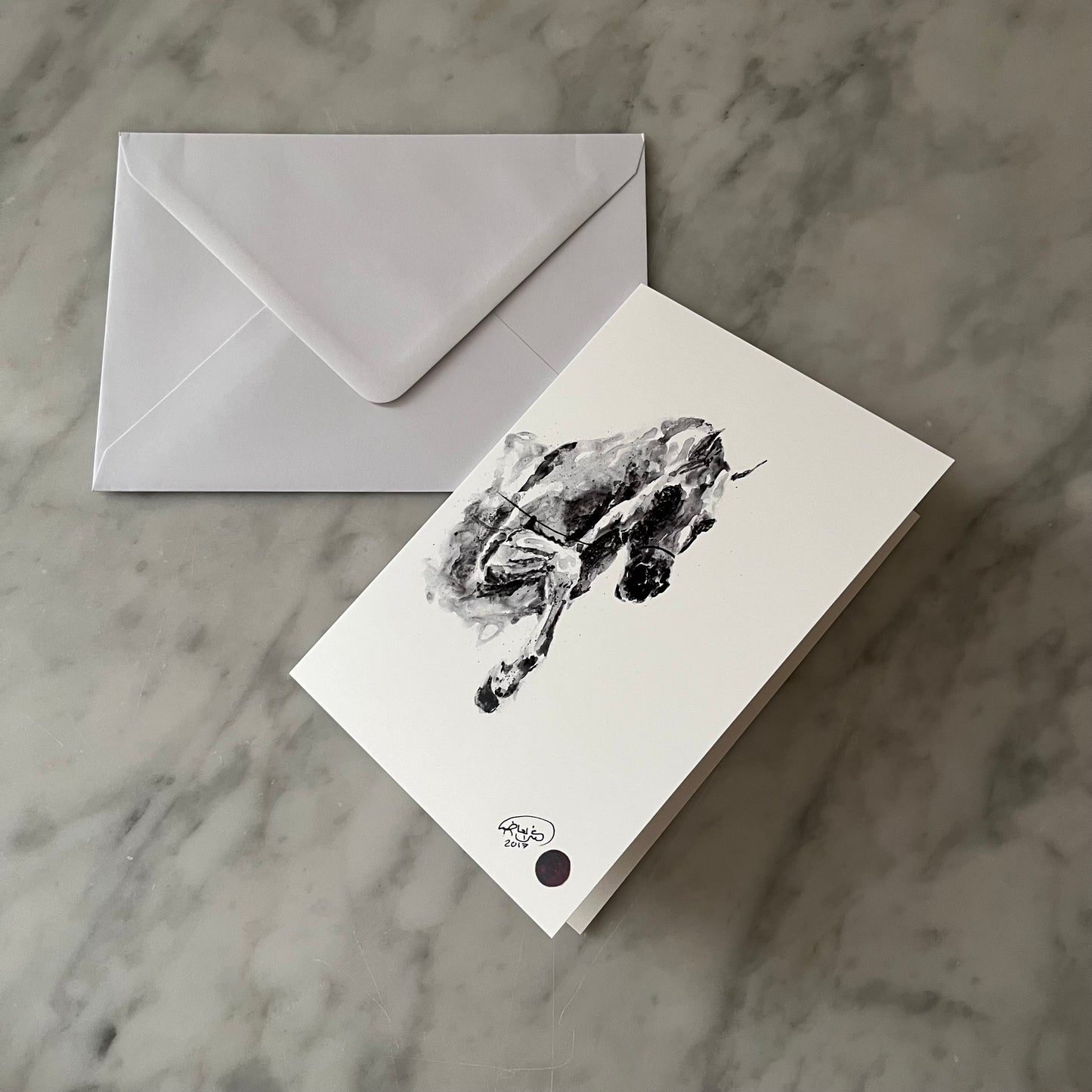 Arabian Horse Greeting Card