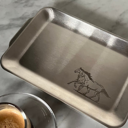 Stainless Steel Horse Tray