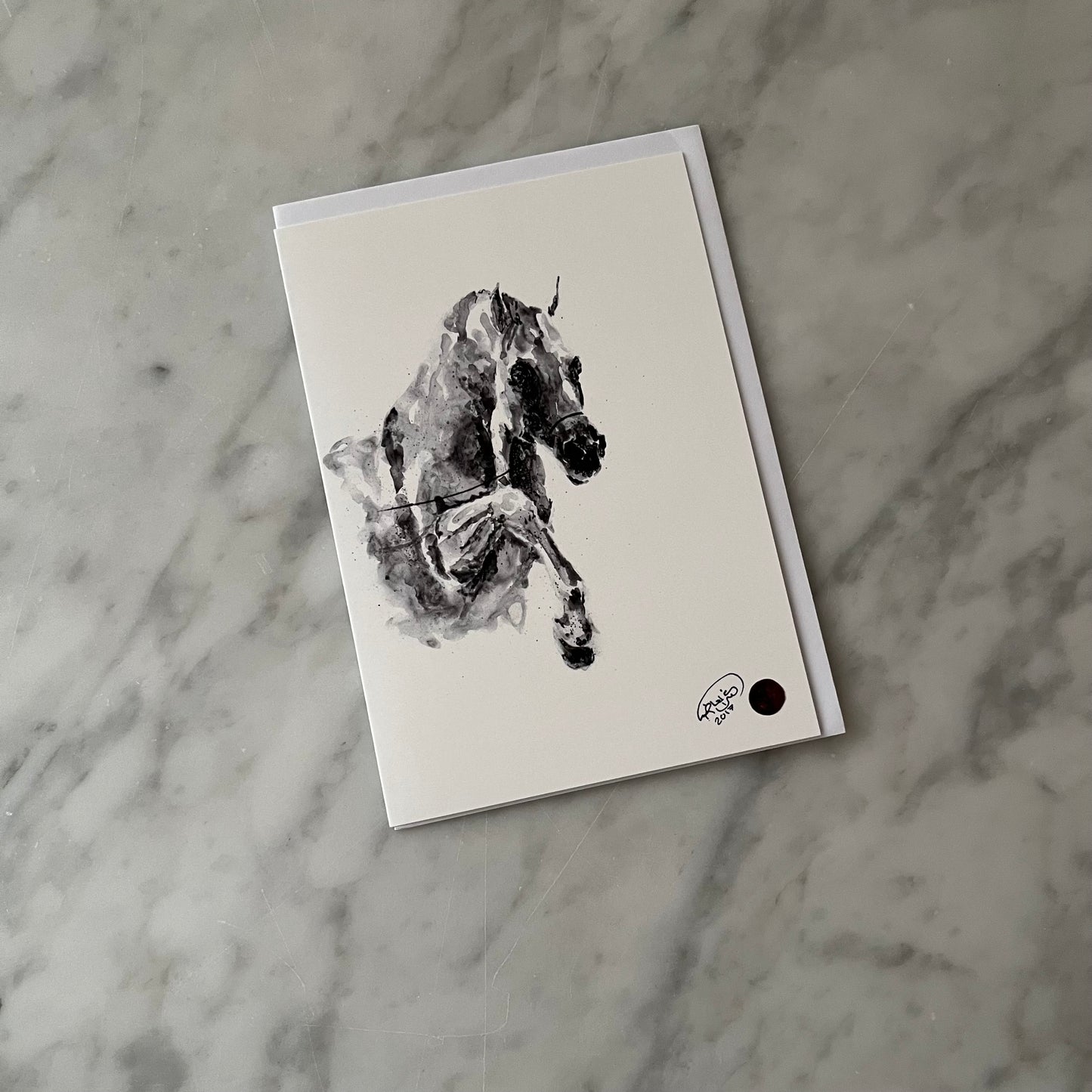 Arabian Horse Greeting Card