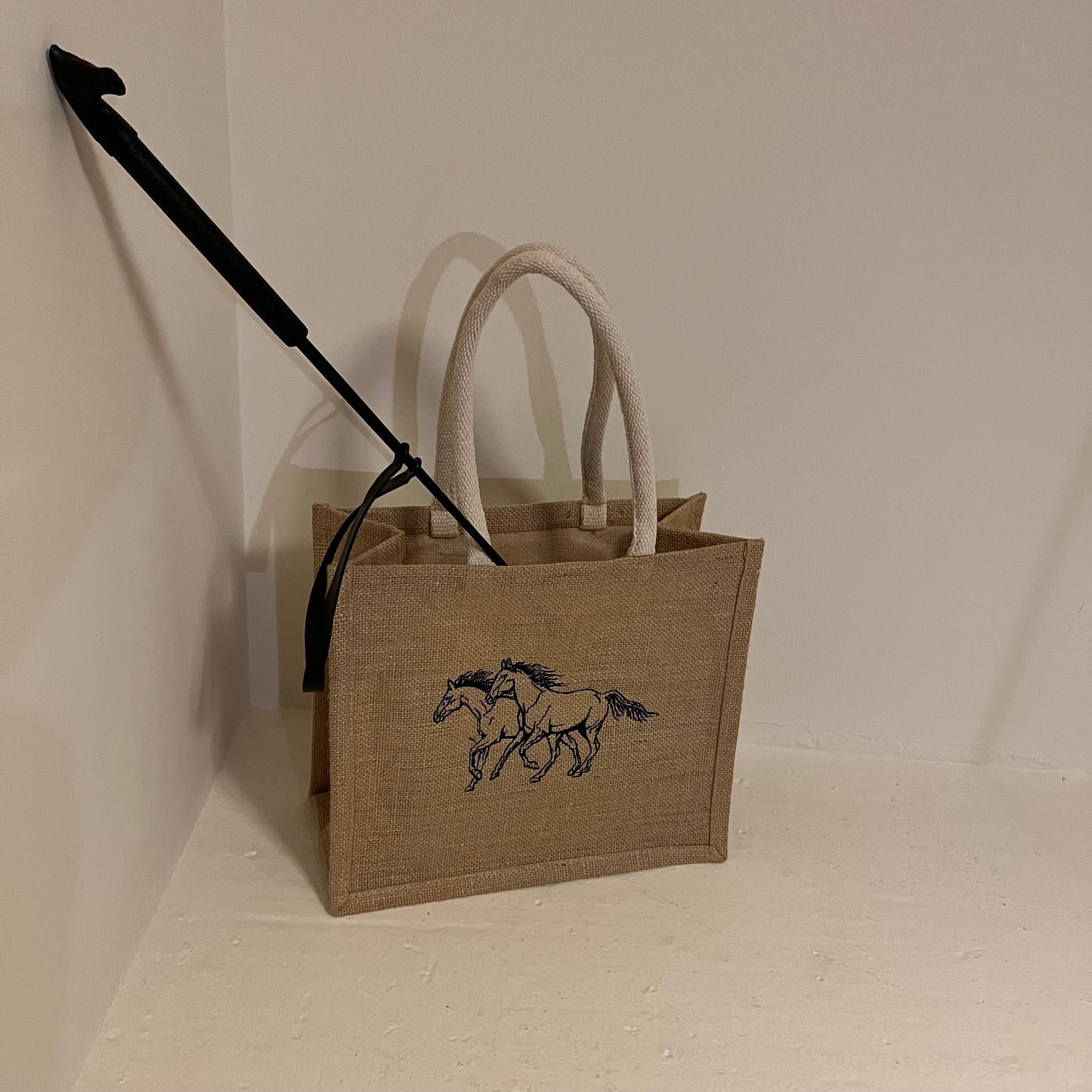 Bag Stable + Horse Whip