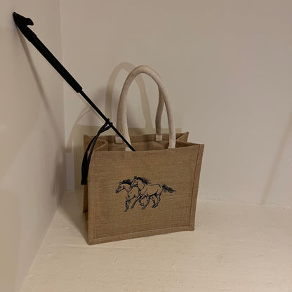 Bag Stable + Horse Whip
