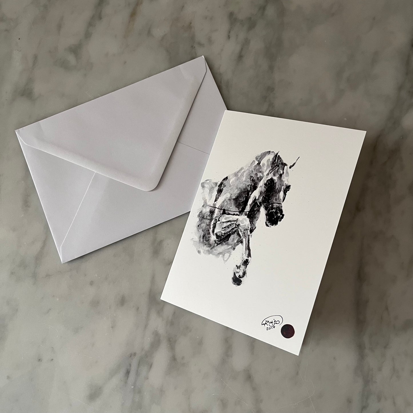 Arabian Horse Greeting Card