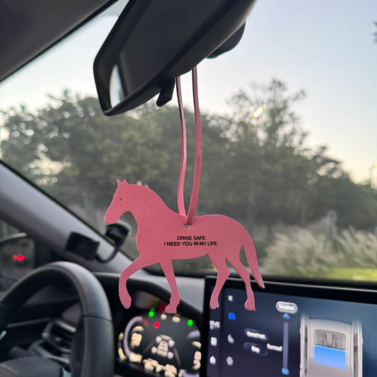 Horse Hanging Car Leather