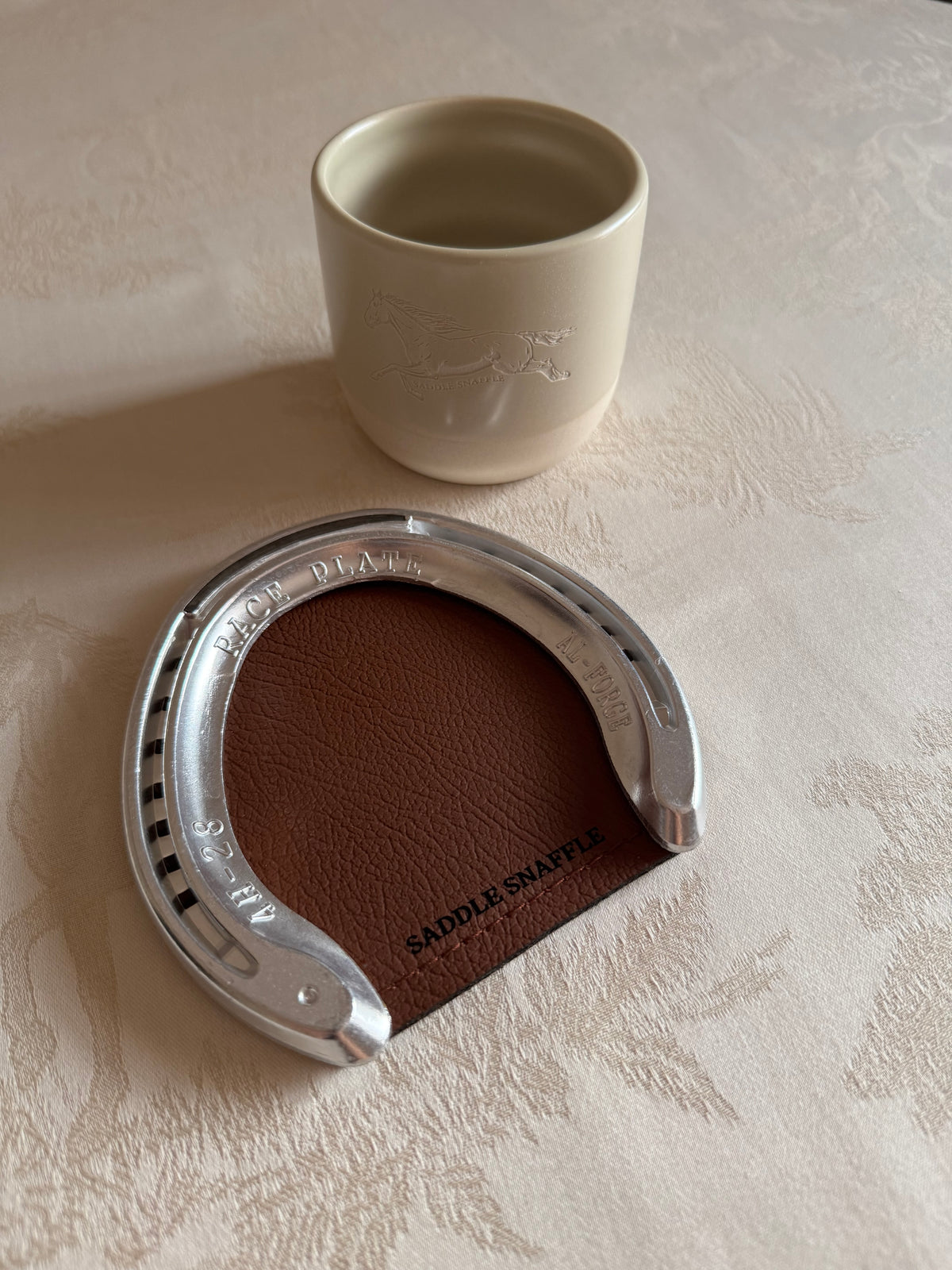 Hoof Leather Coaster