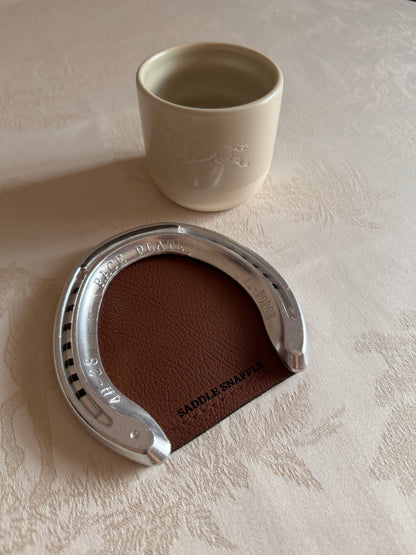 Hoof Leather Coaster