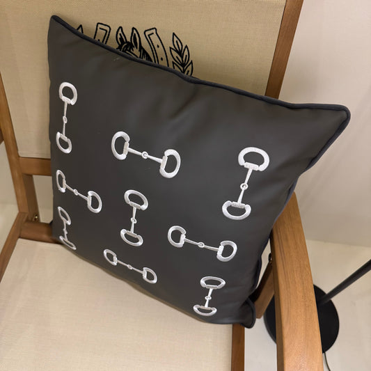Snaffle Chair Cushion
