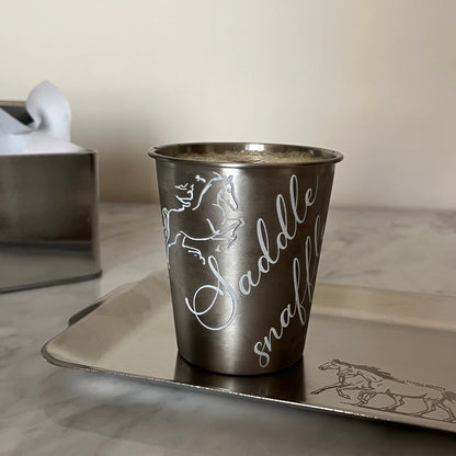 Horse Cup Stainless Steel 1 piece