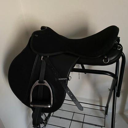 Black Saddle Size 18 الطلب عن طريق الواتس اب