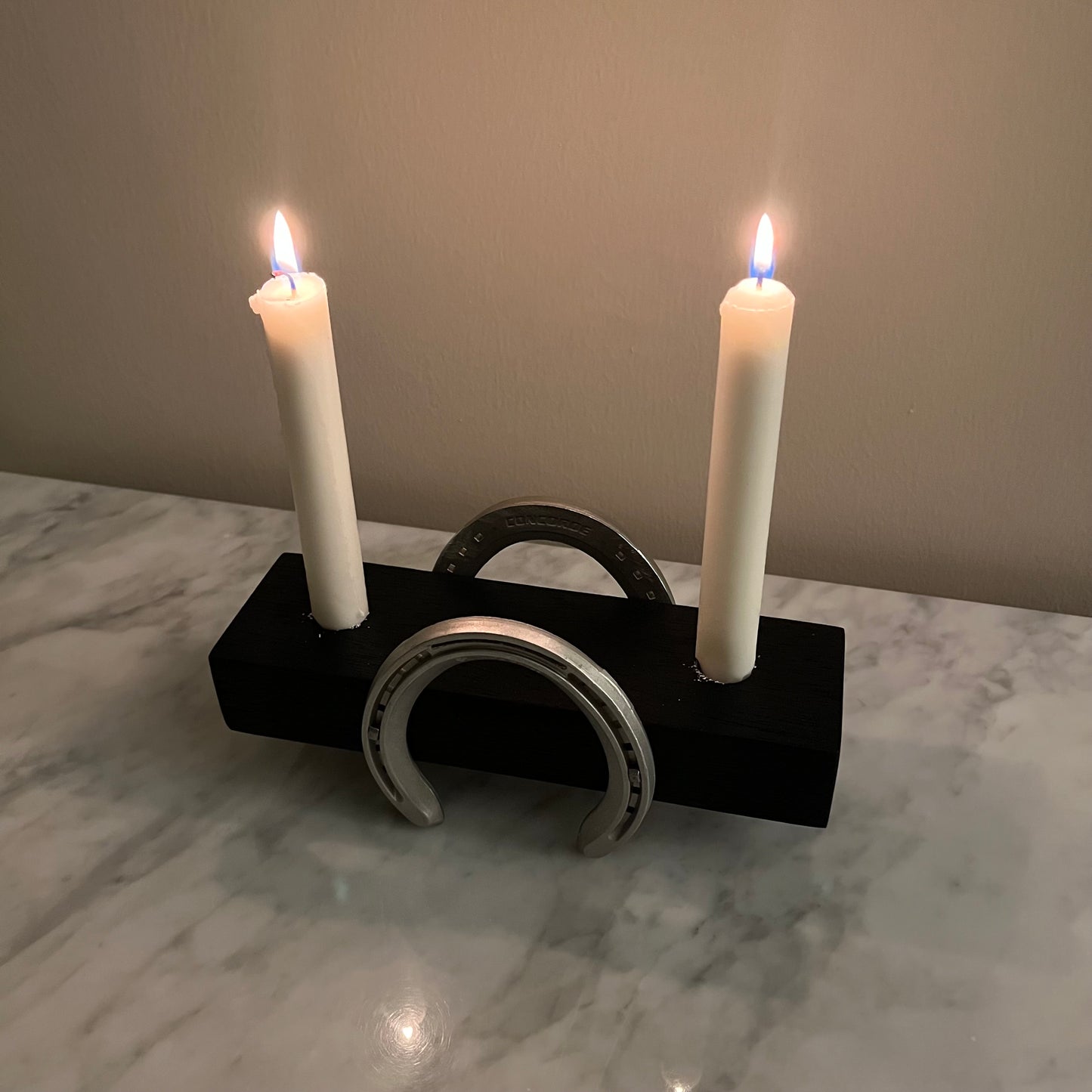 Horse Hoof Candle Stand