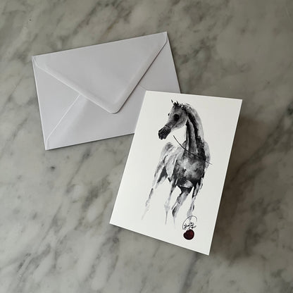 Arabian Horse Greeting Card