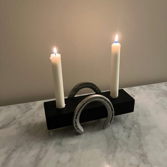 Horse Hoof Candle Stand